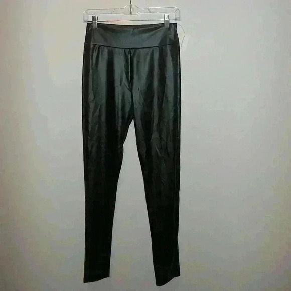 Mystique Boutique Pants - Mystique Boutique NYC black pleather pants - S